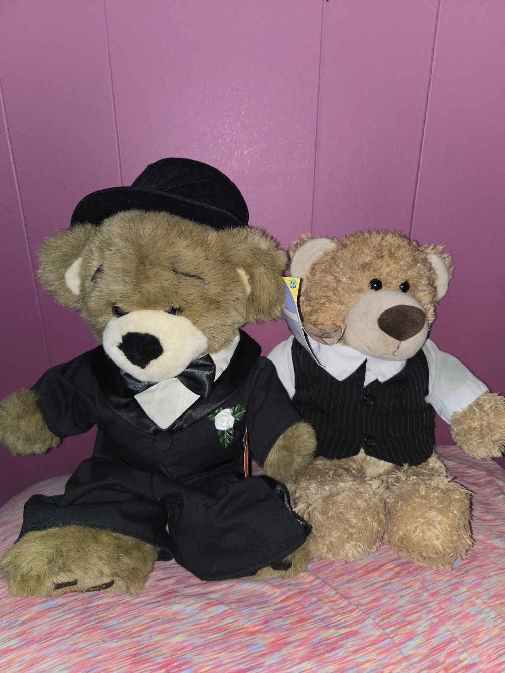 Build a Bear Workshop Big Top Bearemy Teddy Bear Wearing Tuxedo 16 in.